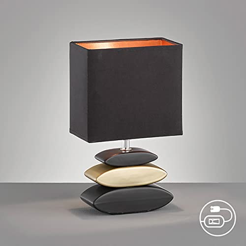 fischer-honsel-liner-tischleuchte-e14-schwarz-gold-17x10x29cm image 7