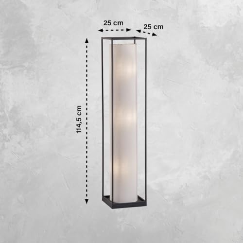fischer-honsel-thor-stehleuchte-sandschwarz-schirm-wei-leinen-114-5-cm image 6