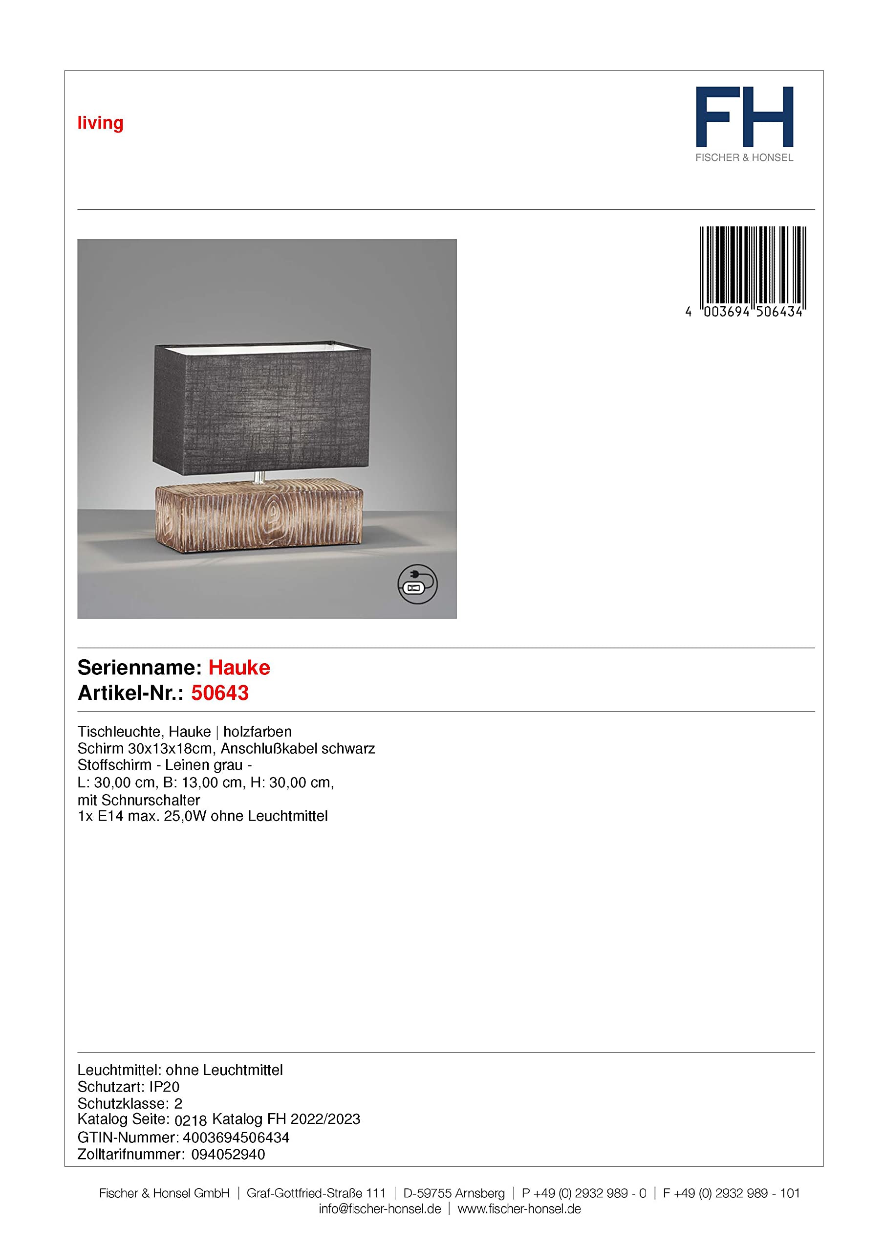 fischer-honsel-hauke-tischleuchte-holz-keramik-e14 image 5
