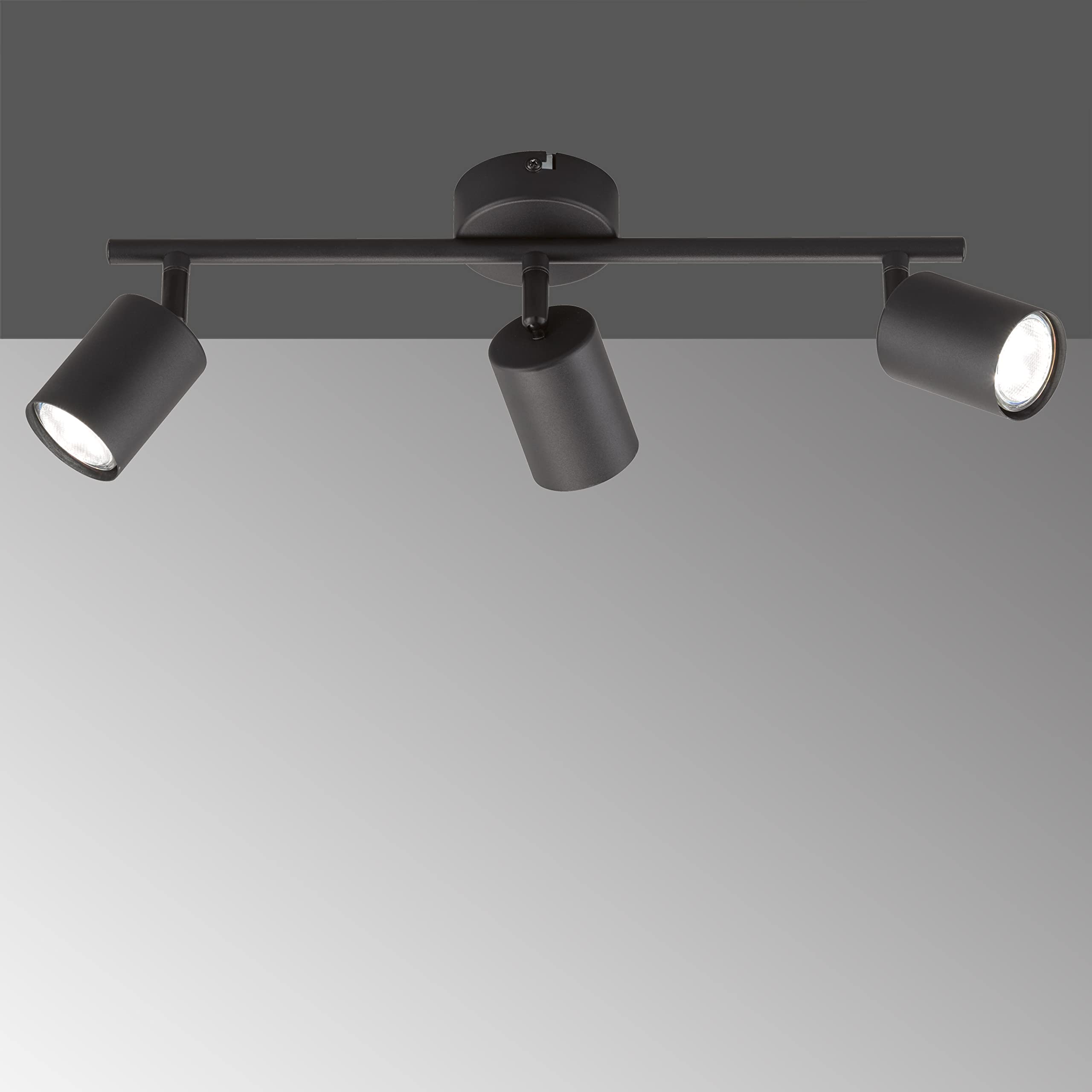 fischer-honsel-vano-deckenleuchte-3-flammig-gu10-sandschwarz-42-cm image 2