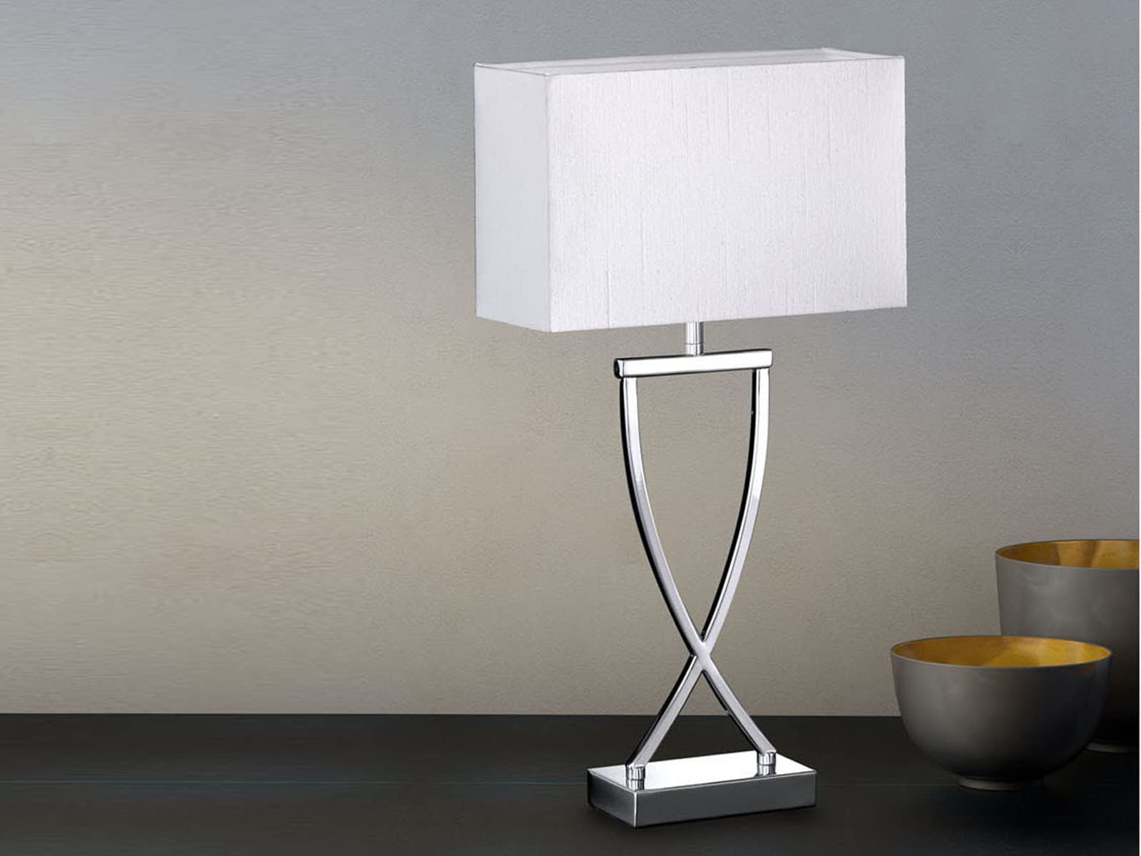 fischer-honsel-anni-tischlampe-51-cm-chrom-schirm-eckig-wei-e27 image 2
