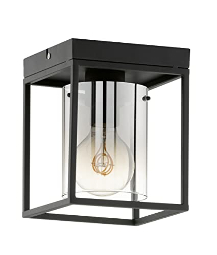 fischer-honsel-samu-deckenleuchte-sandschwarz-rauchglas-e27 image 5