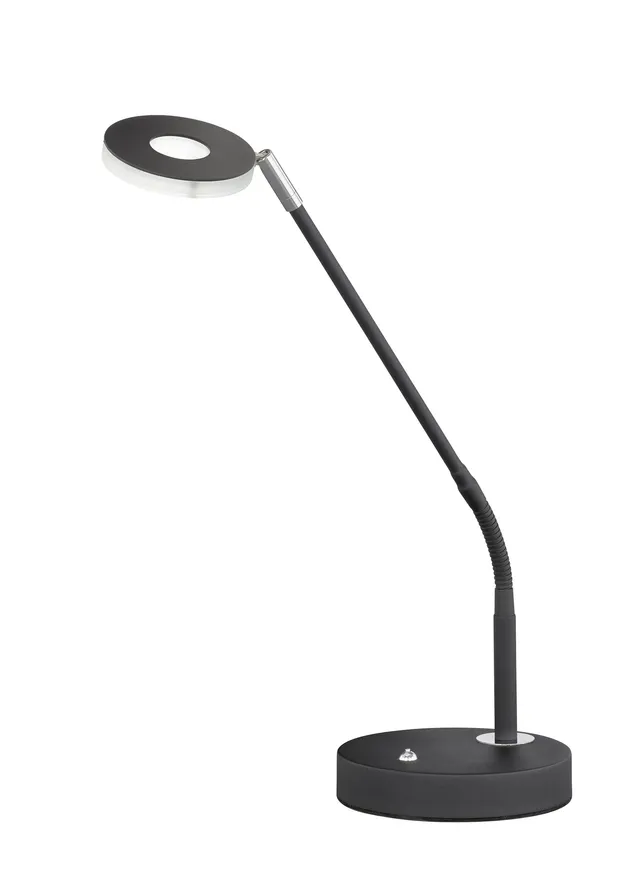 fischer-honsel-dent-tischleuchte-sandschwarz-matt-h-60-cm-dimmbar image 1