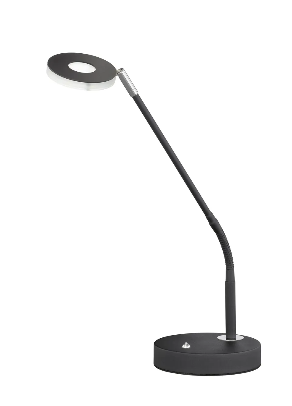 fischer-honsel-dent-tischleuchte-sandschwarz-matt-h-60-cm-dimmbar image 1