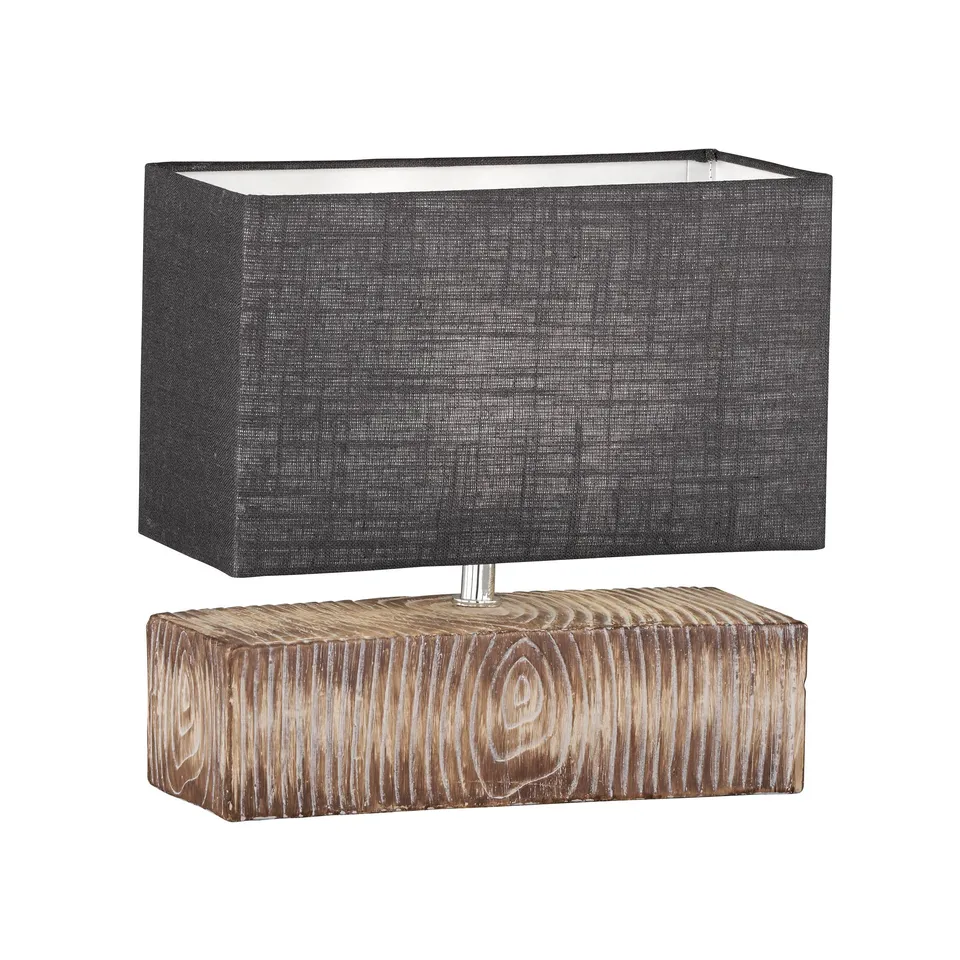 fischer-honsel-hauke-tischleuchte-holz-keramik-e14 image 1