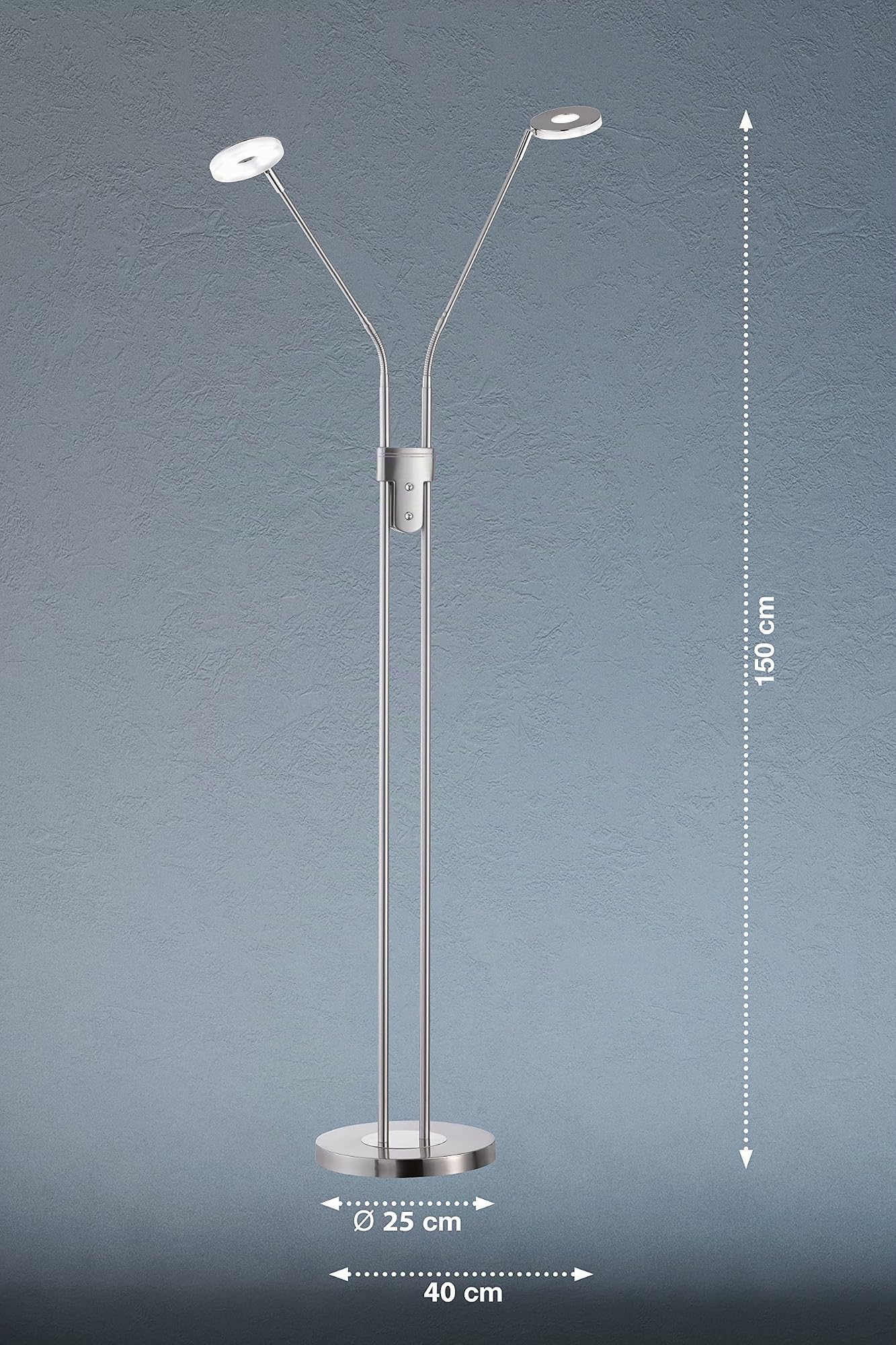 fischer-honsel-dent-stehleuchte-2x-led-6w-nickelfarben-cct-dimmbar-1600lm image 7