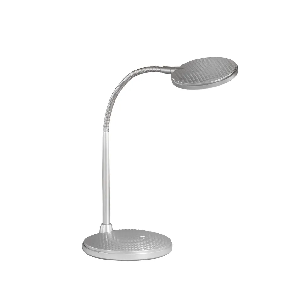 fischer-honsel-work-tischleuchte-silberfarben-led-4-5w-3000k-450lm image 1