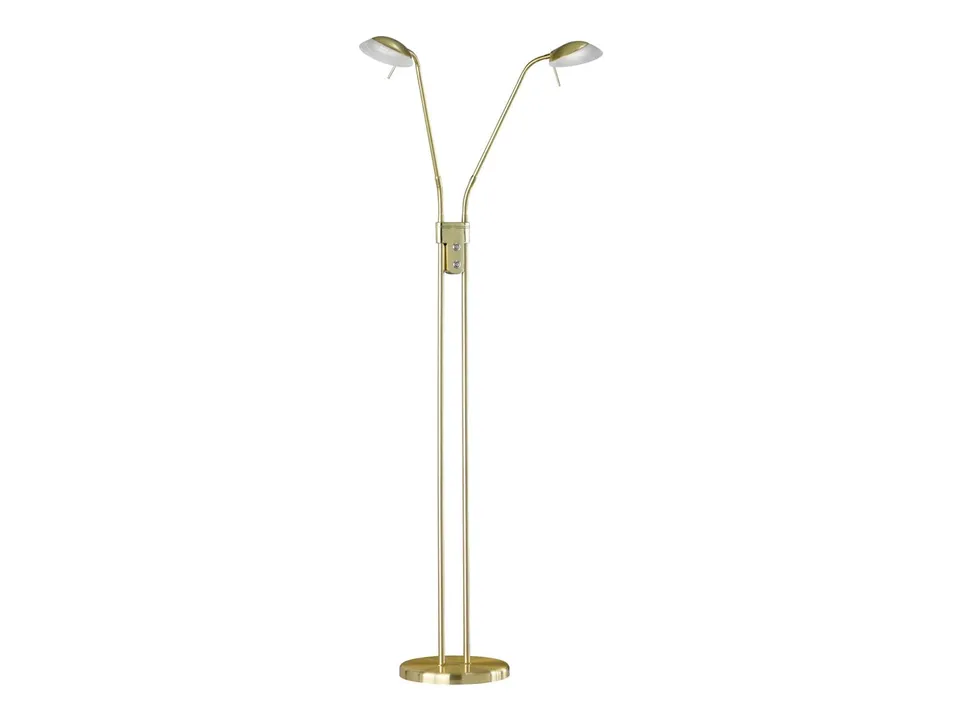 fischer-honsel-pool-tw-stehleuchte-messingfarben-2x-led-cct-dimmbar-flexarme image 1
