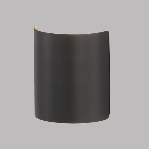 fischer-honsel-halv-wandleuchte-sandschwarz-innen-goldfarben image 8