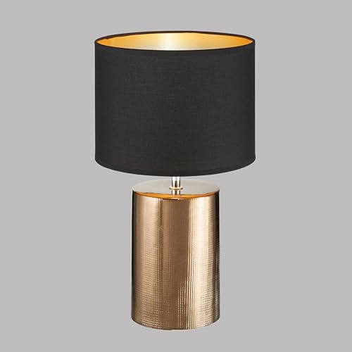 fischer-honsel-bronz-tischleuchte-bronze-antik-mit-schirm-43-cm image 8