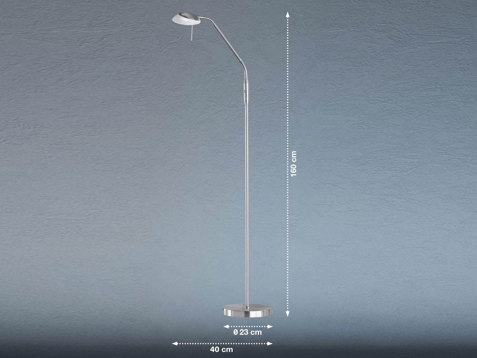 fischer-honsel-pool-tw-stehleuchte-led-nickelfarben-matt-cct-dimmbar-flexarm image 4