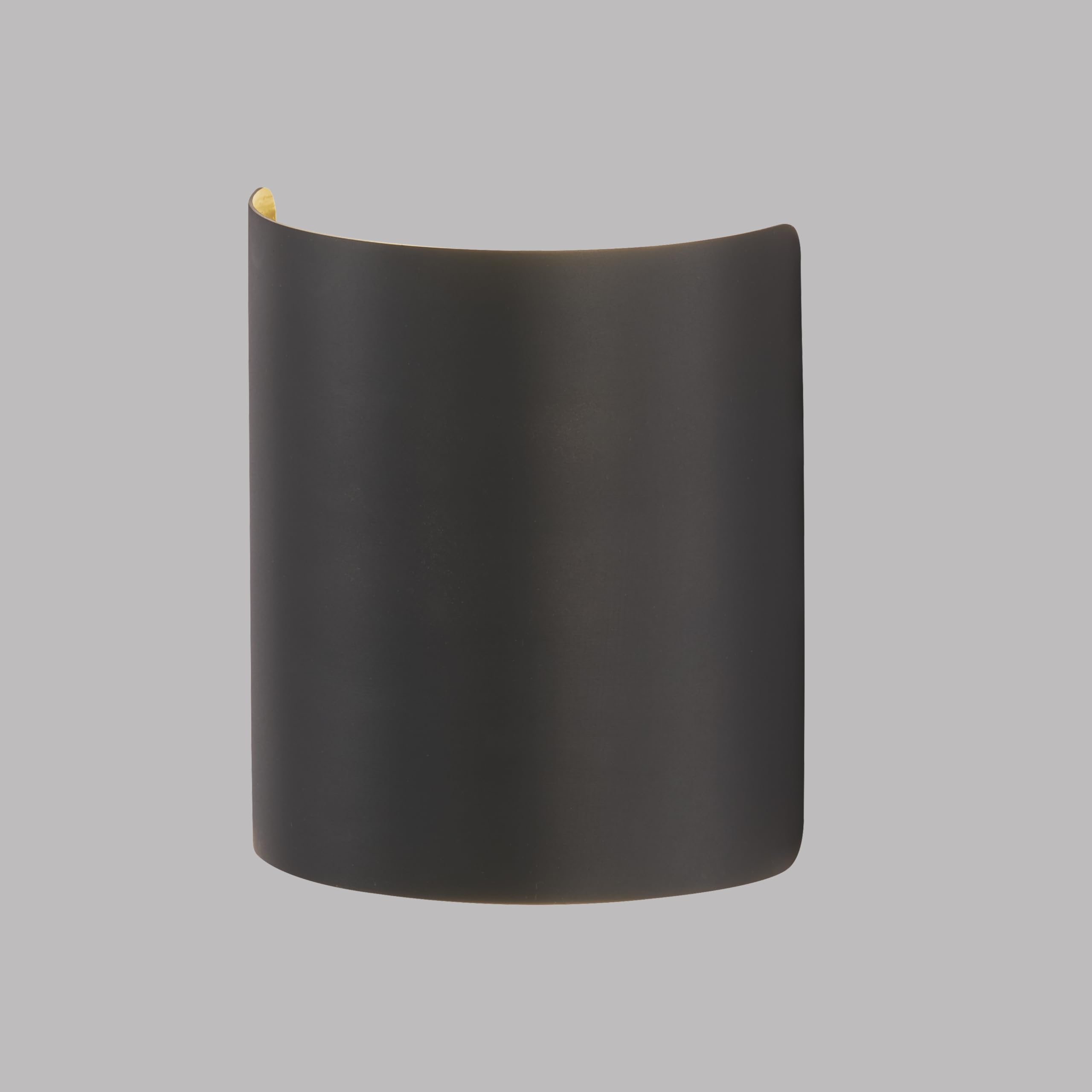 fischer-honsel-halv-wandleuchte-sandschwarz-innen-goldfarben image 3