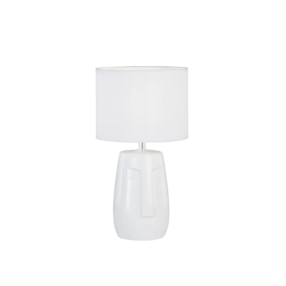 fischer-honsel-face-tischleuchte-wei-36-5-cm-e14-mit-stoffschirm image 1