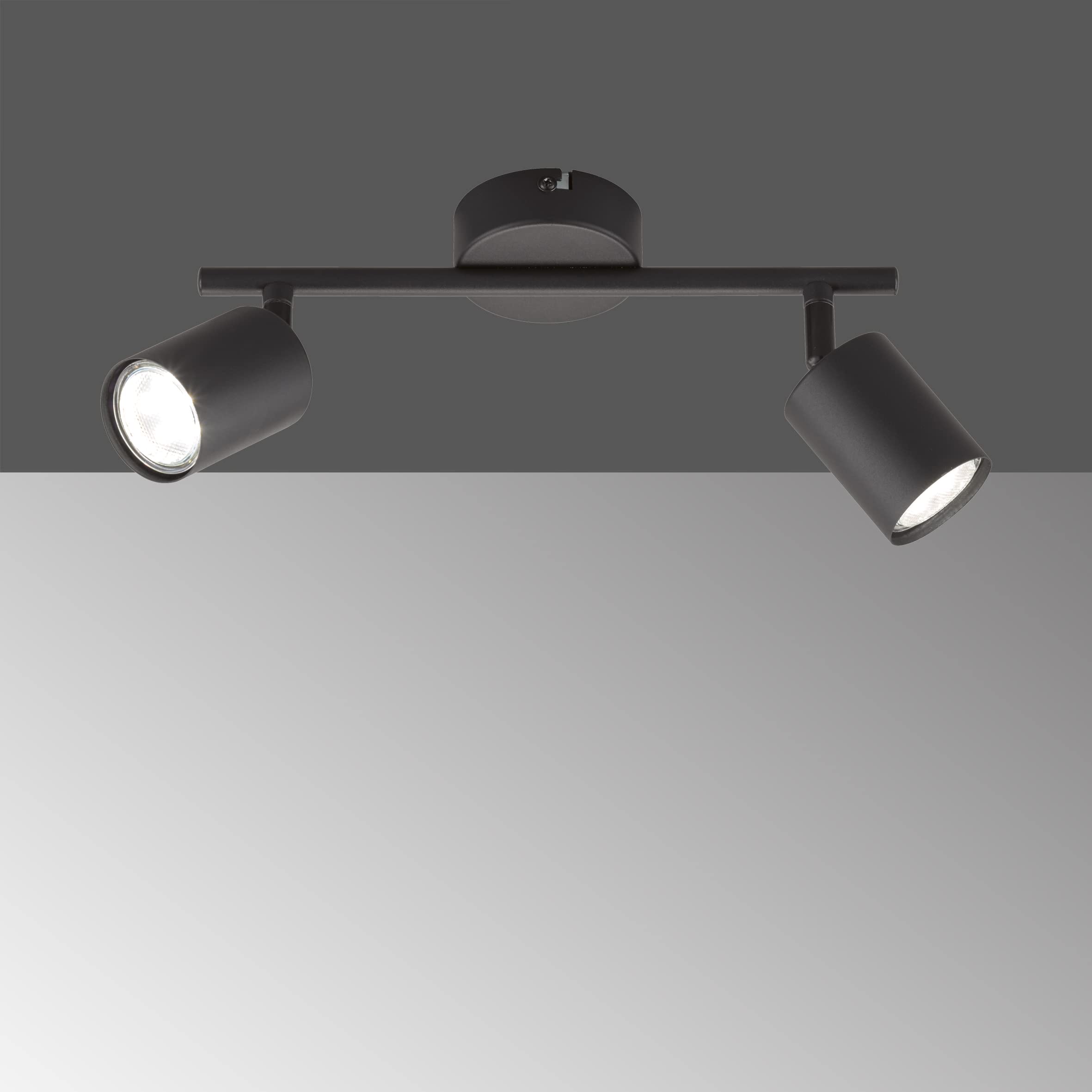 fischer-honsel-vano-decken-spot-sandschwarz-2x-gu10 image 3