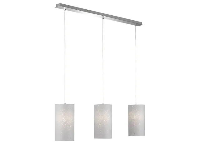 fischer-honsel-thor-pendelleuchte-3-flammig-grau-chrom-e27 image 1