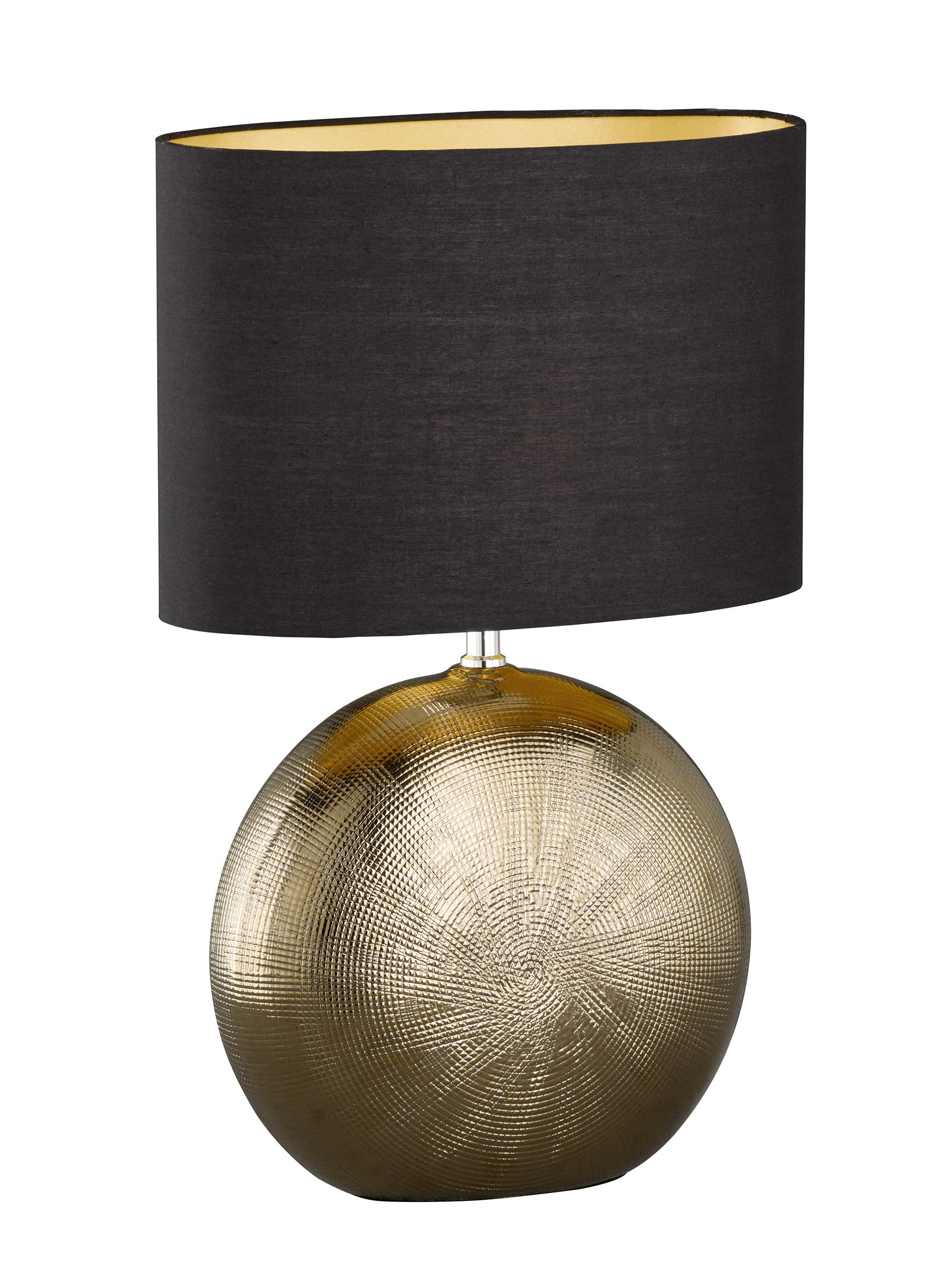 fischer-honsel-foro-tischleuchte-e14-bronze-antik-schwarz-gold-36-cm image 8