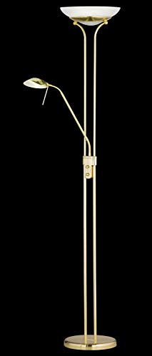 fischer-honsel-pool-tw-stehleuchte-fluter-28w-leselicht-5w-messingfarben-dimmbar image 7