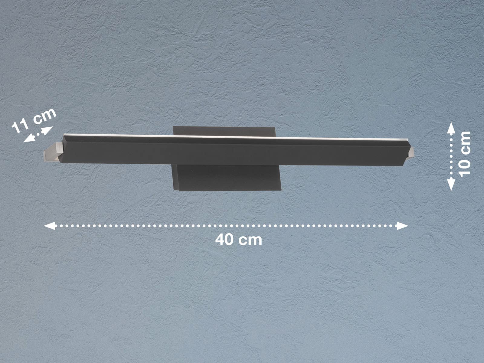 fischer-honsel-pare-tw-wandleuchte-sandschwarz-matt-14-w-1400-lm-cct-dimmbar image 3