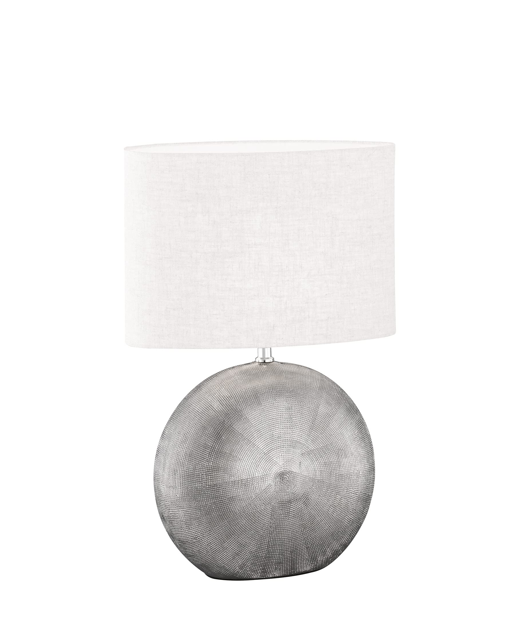 fischer-honsel-tobse-tischleuchte-53-cm-keramik-silber-antik-leinenwei image 1