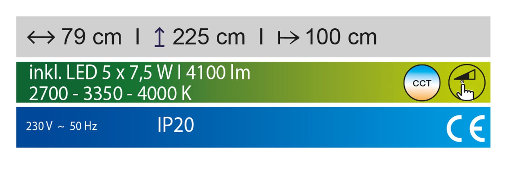 fischer-honsel-dent-led-stehleuchte-bogen-225-cm-dimmbar-cct-4100-lm image 4