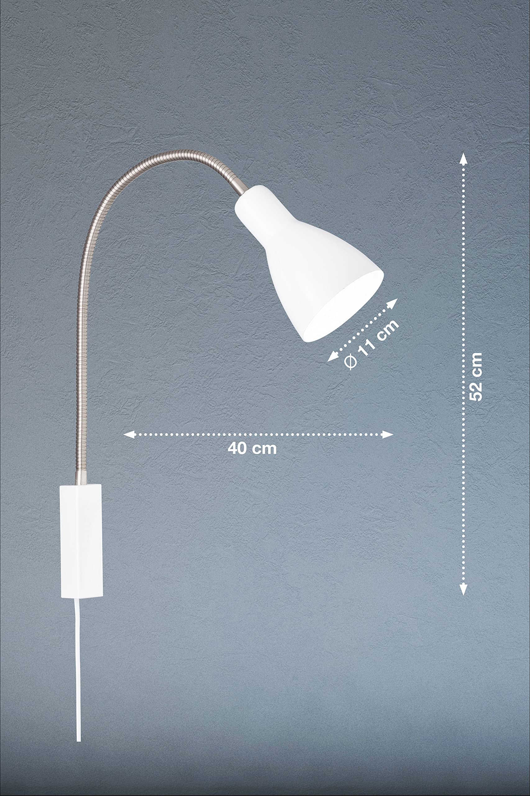 fischer-honsel-lolland-wandleuchte-e27-mit-flexschlauch image 3
