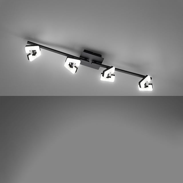 fischer-honsel-ray-deckenleuchte-sandschwarz-schwenkbar-78-cm-4x-led-2500-lm image 5