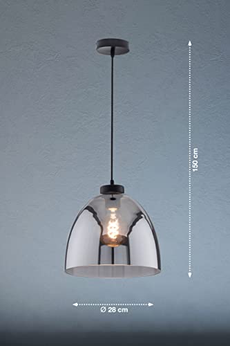 fischer-honsel-ren-pendelleuchte-sandschwarz-rauchglas-e27 image 6