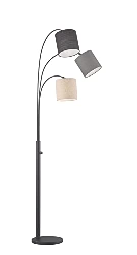 fischer-honsel-shade-stehlampe-3-flammig-leinen-sandschwarz image 4