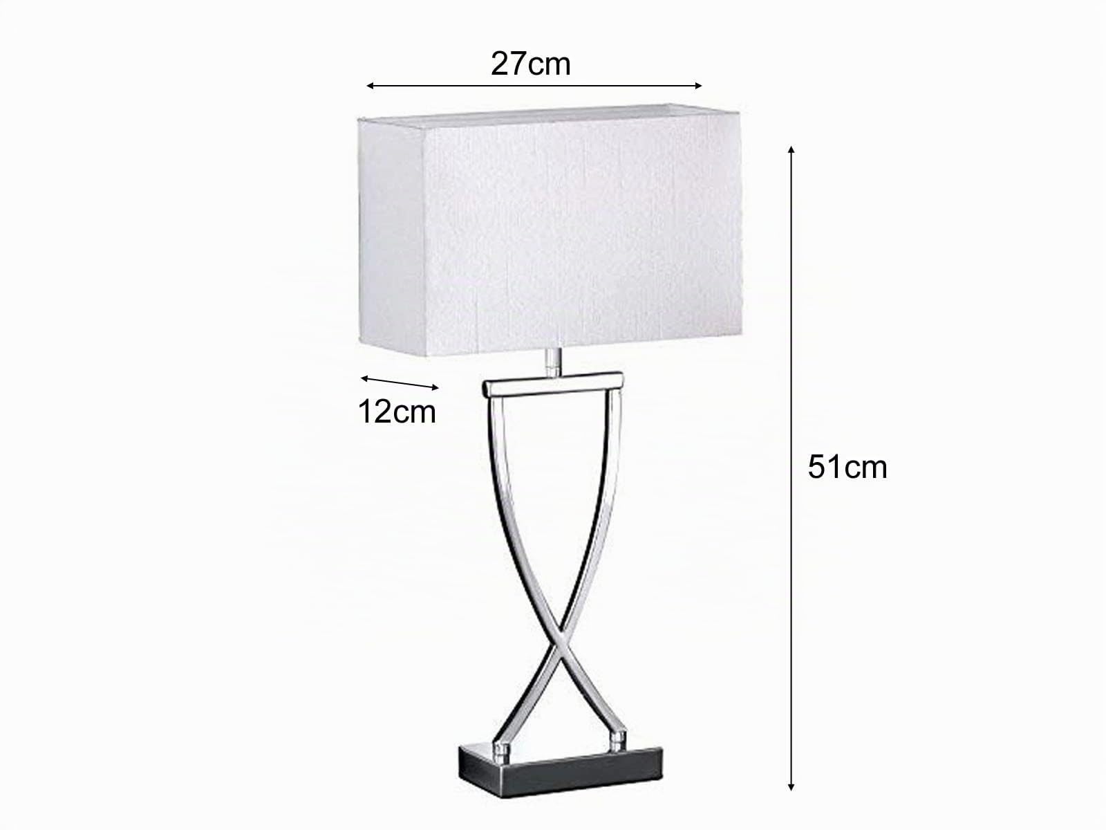 fischer-honsel-anni-tischlampe-51-cm-chrom-schirm-eckig-wei-e27 image 4