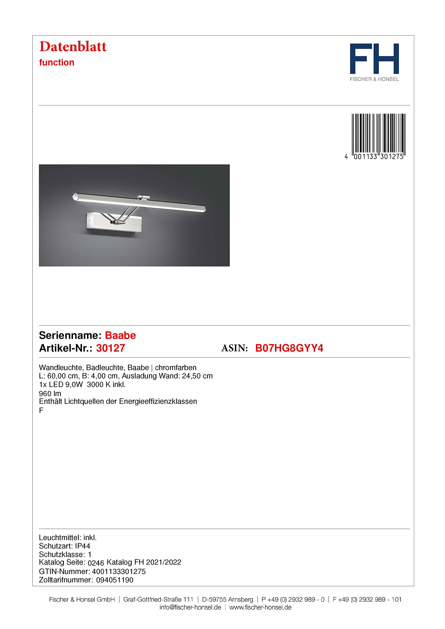 fischer-honsel-baabe-led-wandleuchte-60-cm-chrom-ip44-960-lm-3000-k image 6