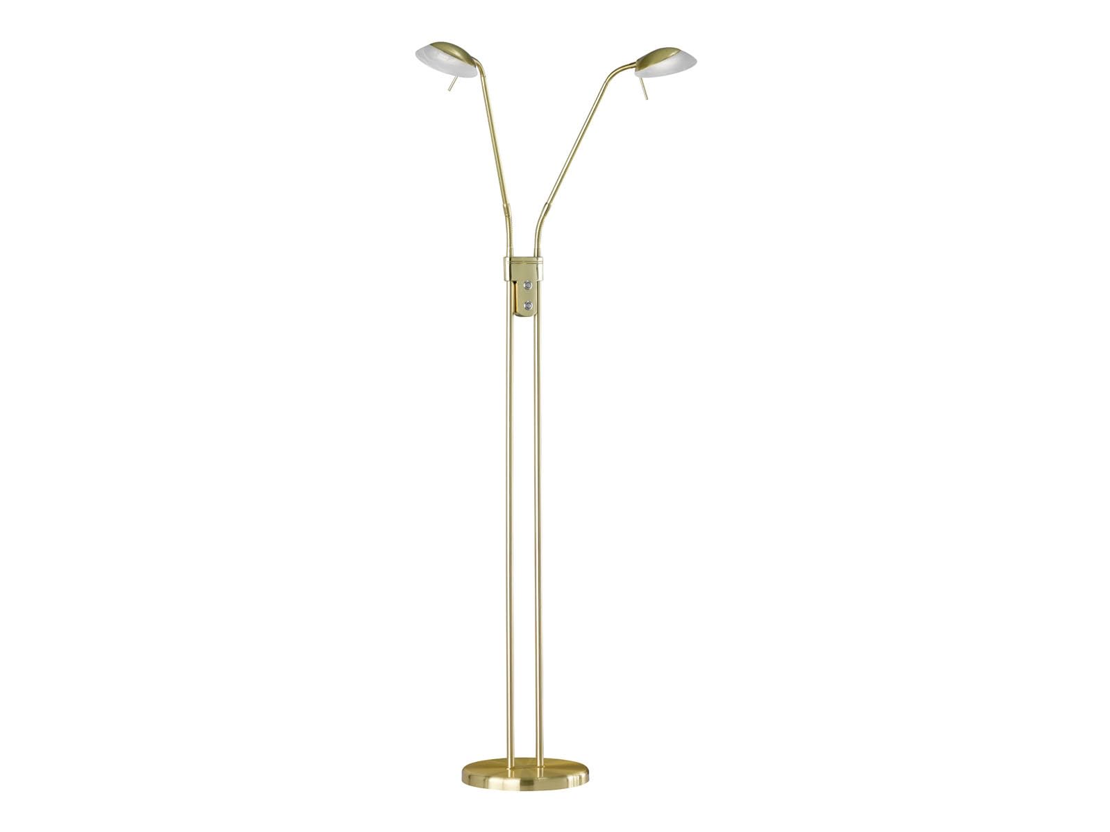 fischer-honsel-pool-tw-stehleuchte-messingfarben-2x-led-cct-dimmbar-flexarme image 1