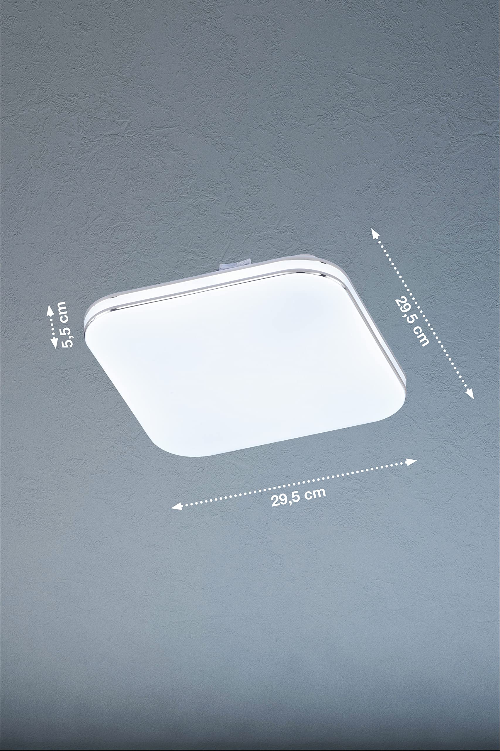 fischer-honsel-porto-deckenleuchte-29-5-cm-wei-gl-nzend-chrom-17w-led image 2