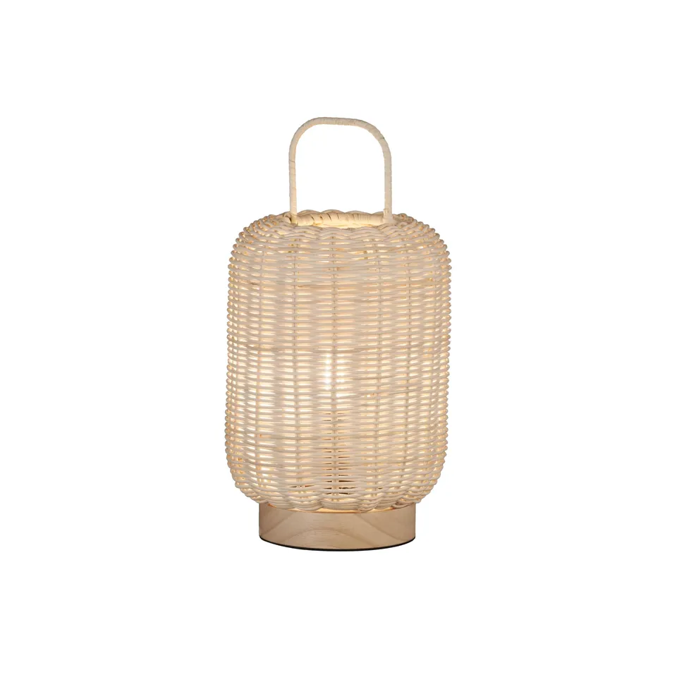 fischer-honsel-nature-tischleuchte-50738-holz-natur-rebestrick-h-28-5-cm image 1