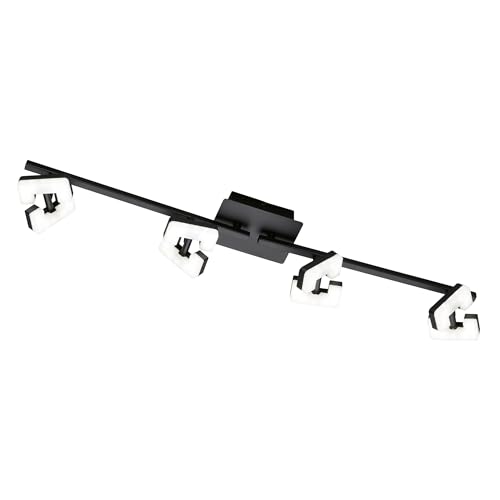 fischer-honsel-ray-deckenleuchte-sandschwarz-schwenkbar-78-cm-4x-led-2500-lm image 4