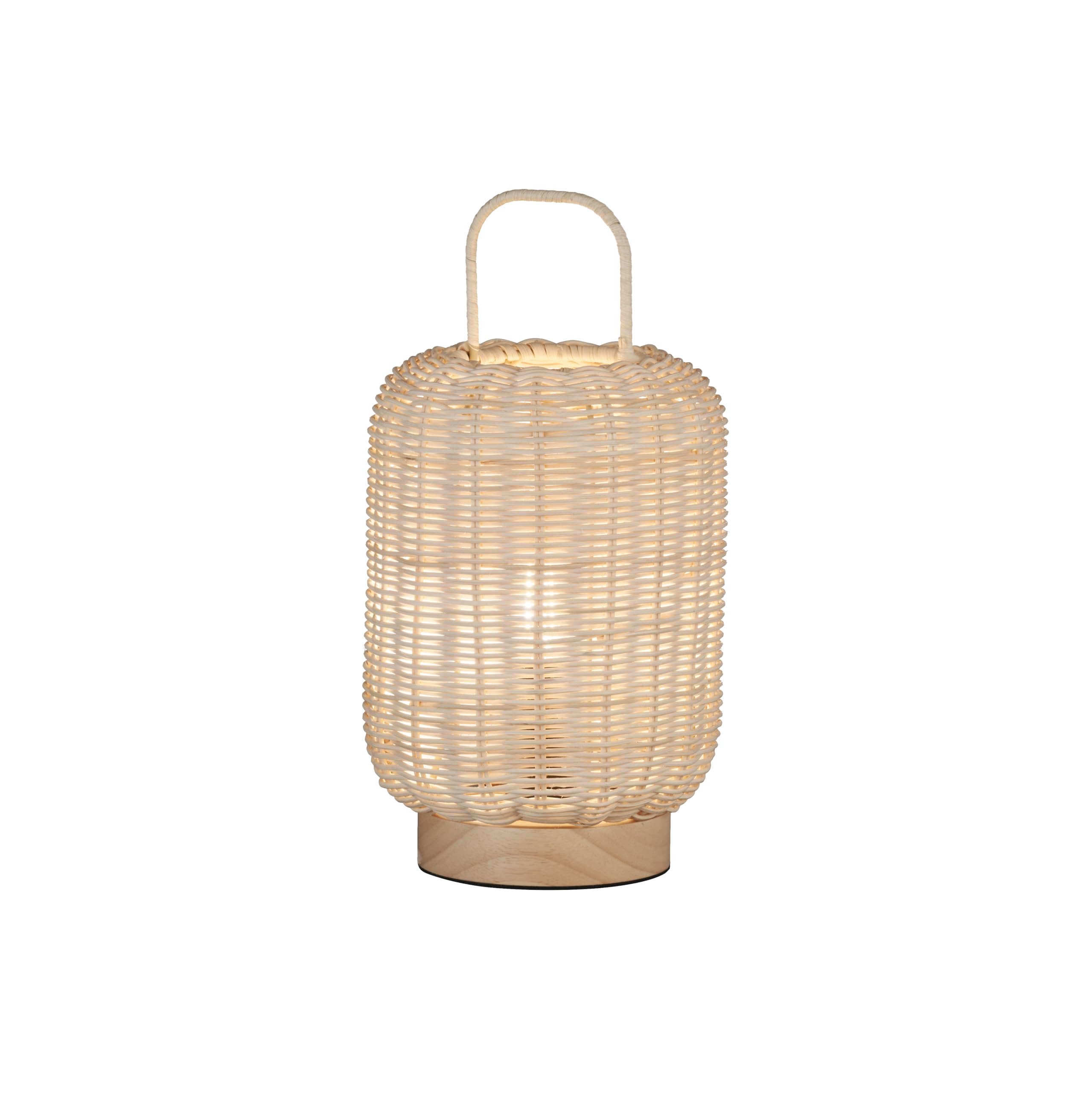 fischer-honsel-nature-tischleuchte-50738-holz-natur-rebestrick-h-28-5-cm image 1