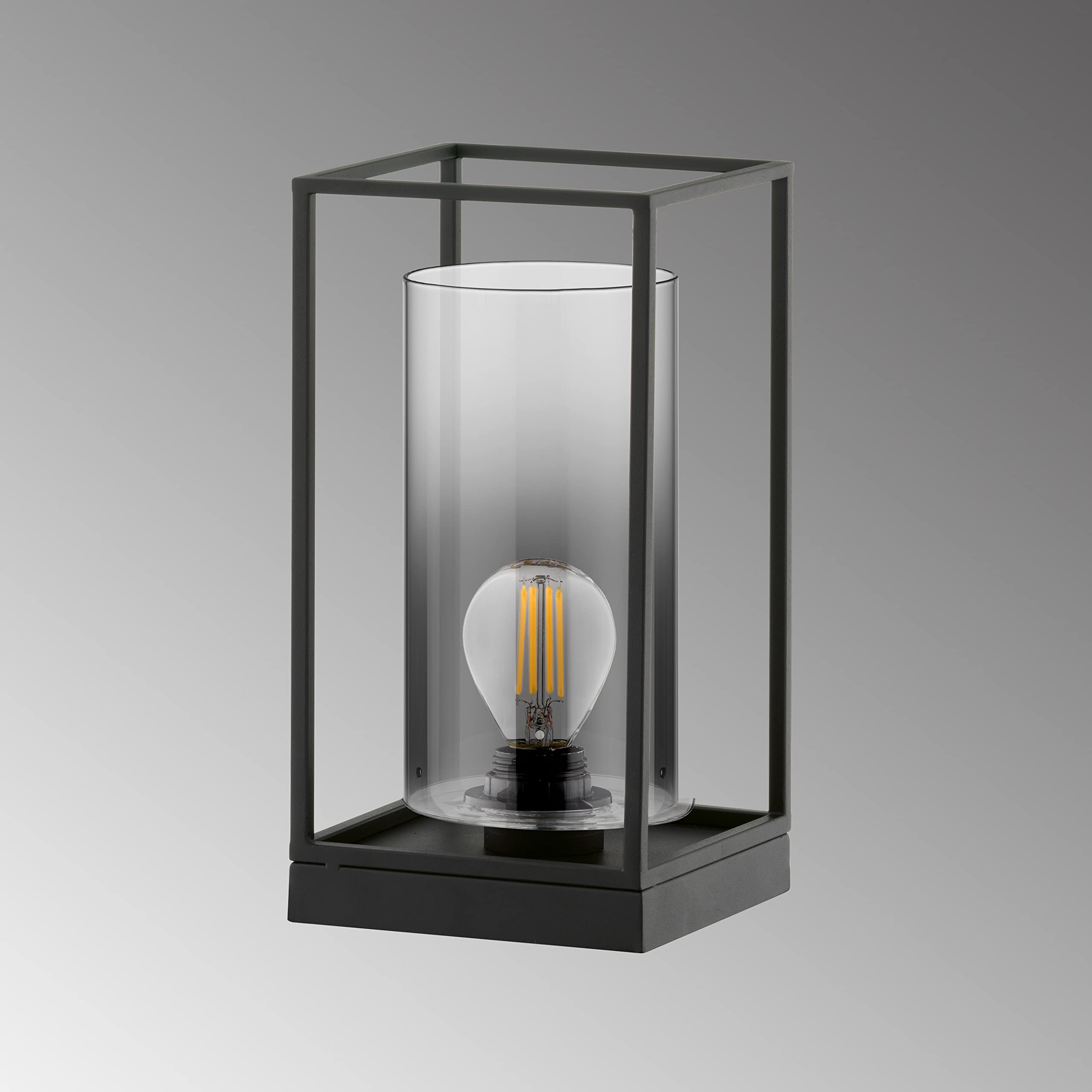 fischer-honsel-samu-tischleuchte-sandschwarz-rauchglas-16x16x30-cm-e27 image 3
