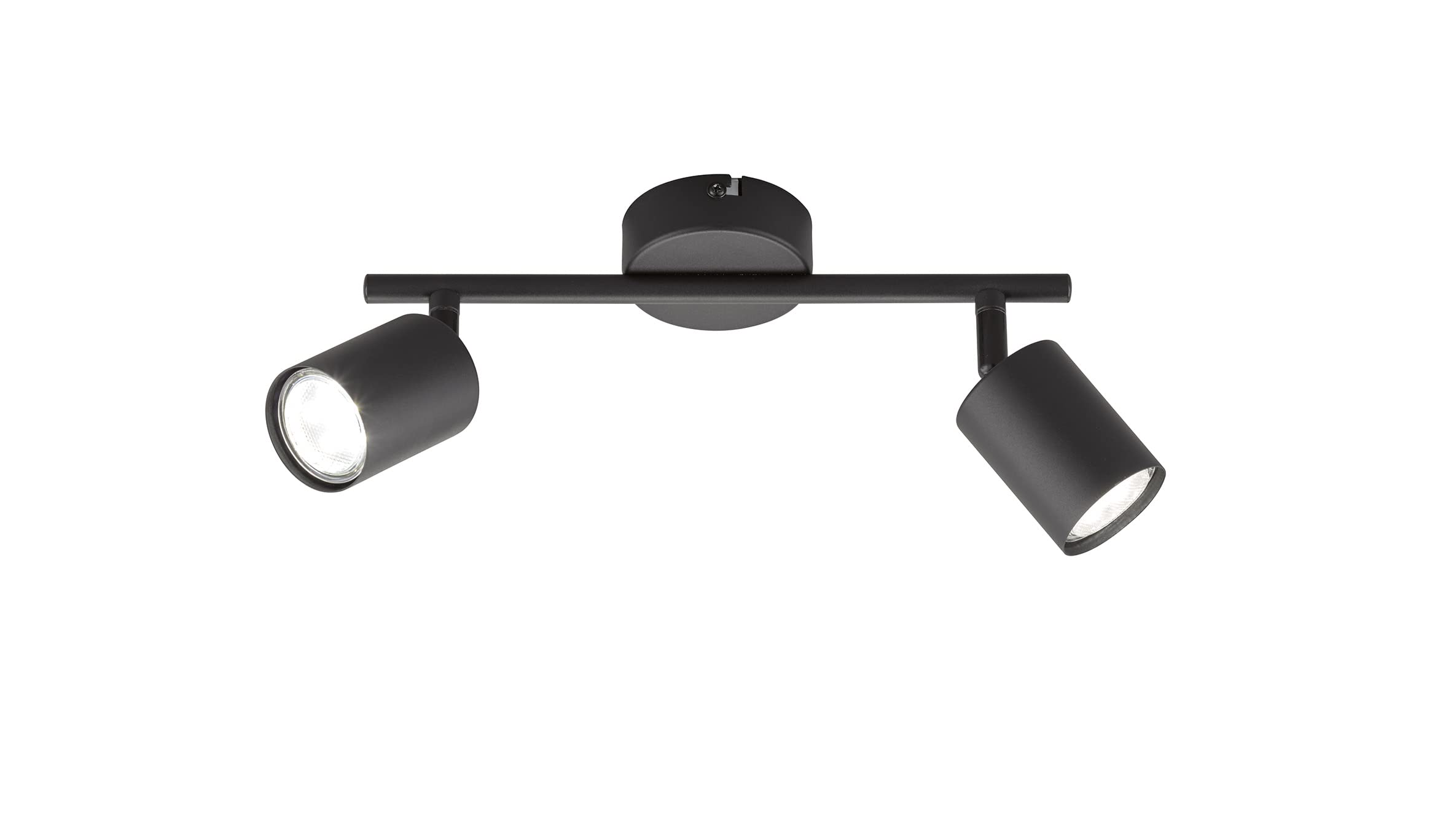 fischer-honsel-vano-decken-spot-sandschwarz-2x-gu10 image 1