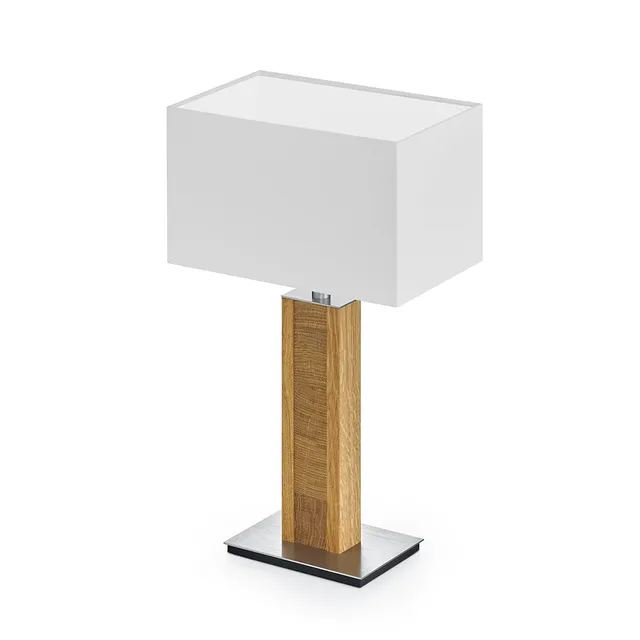 herzblut-karl-k-quadra-tischlampe-mit-kopfholzapplikation image 1