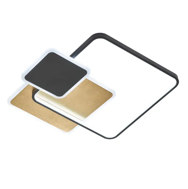 fischer-honsel-tomo-led-deckenleuchte-sandschwarz-gold-52-5-cm-dimmbar-cct image 1