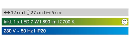 fischer-honsel-foder-wandleuchte-nickelfarben-matt-led-7w-2700k-890lm image 6