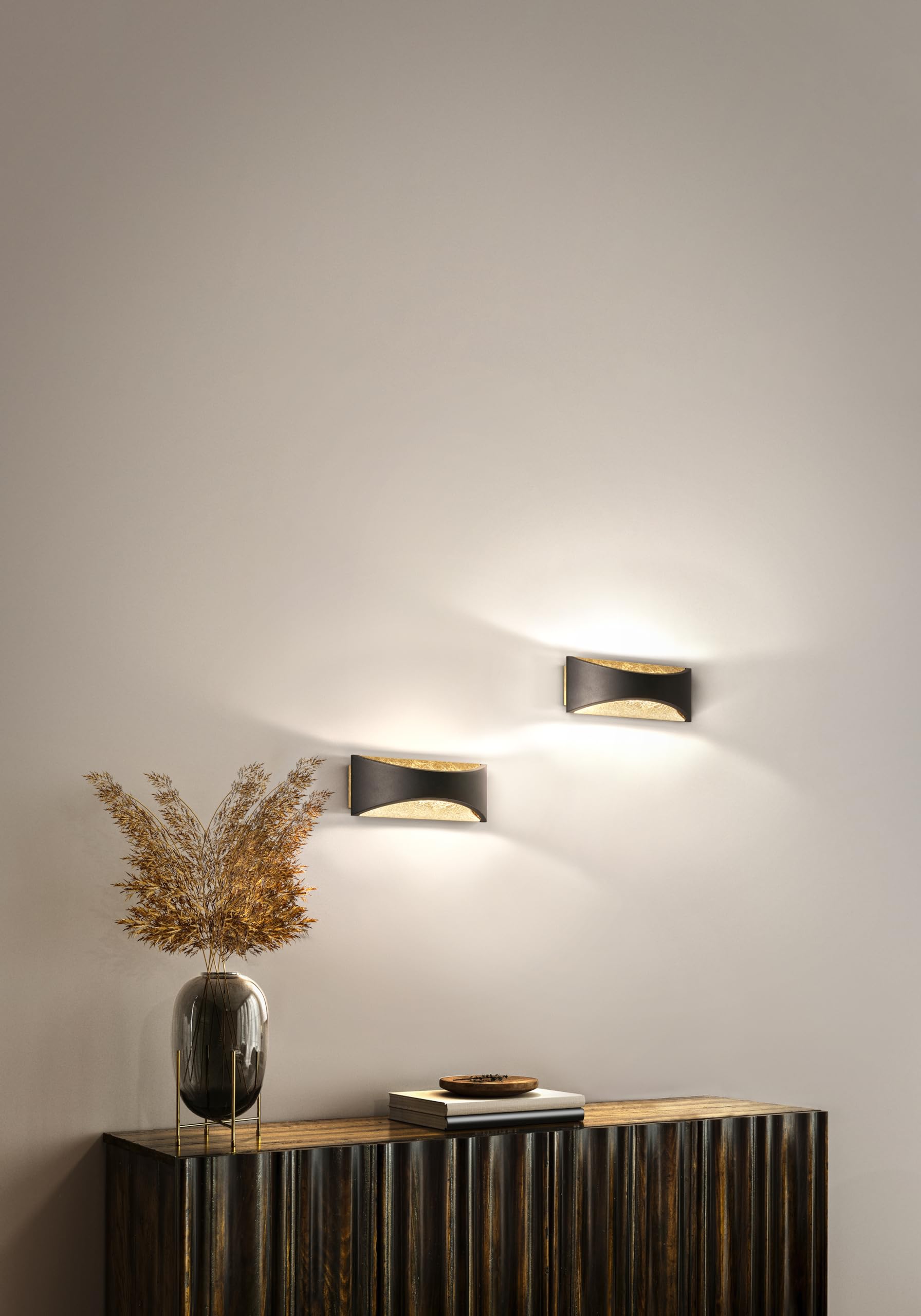 fischer-honsel-rio-led-wandleuchte-sandschwarz image 2
