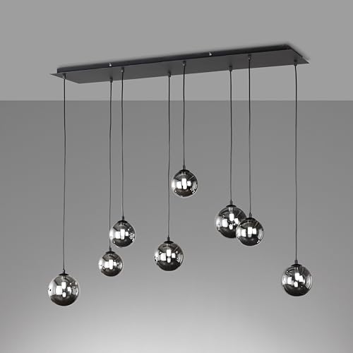 fischer-honsel-bala-g9-pendelleuchte-sandschwarz-rauchglas-115-cm-8-flammig image 6