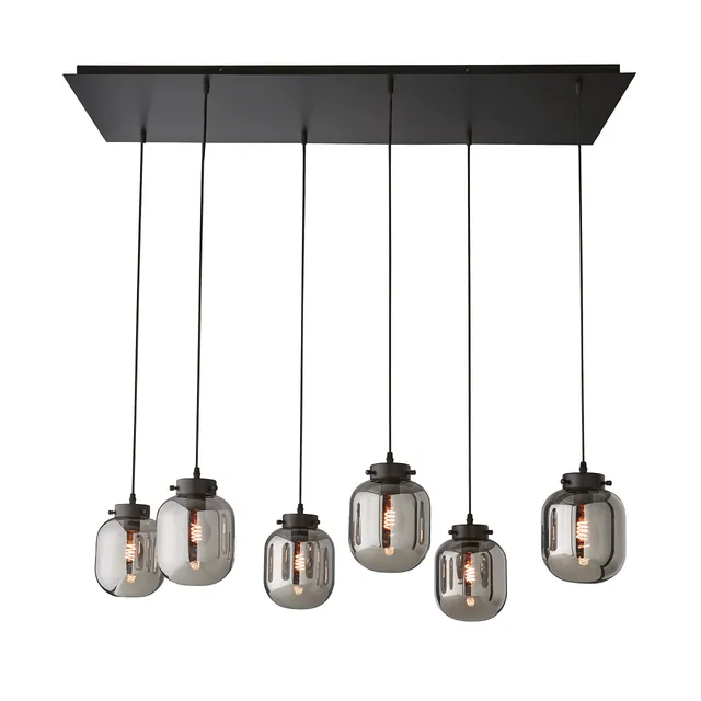 fischer-honsel-regi-pendelleuchte-6-flammig-rauchglas-115x38-cm image 1