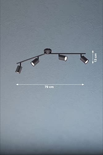 fischer-honsel-vano-spotleiste-79-cm-sandschwarz-4x-gu10 image 6