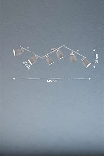 fischer-honsel-jeff-deckenbogen-145-cm-nickelfarben-matt-6x-e14 image 8