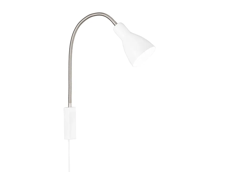 fischer-honsel-lolland-wandleuchte-e27-mit-flexschlauch image 1