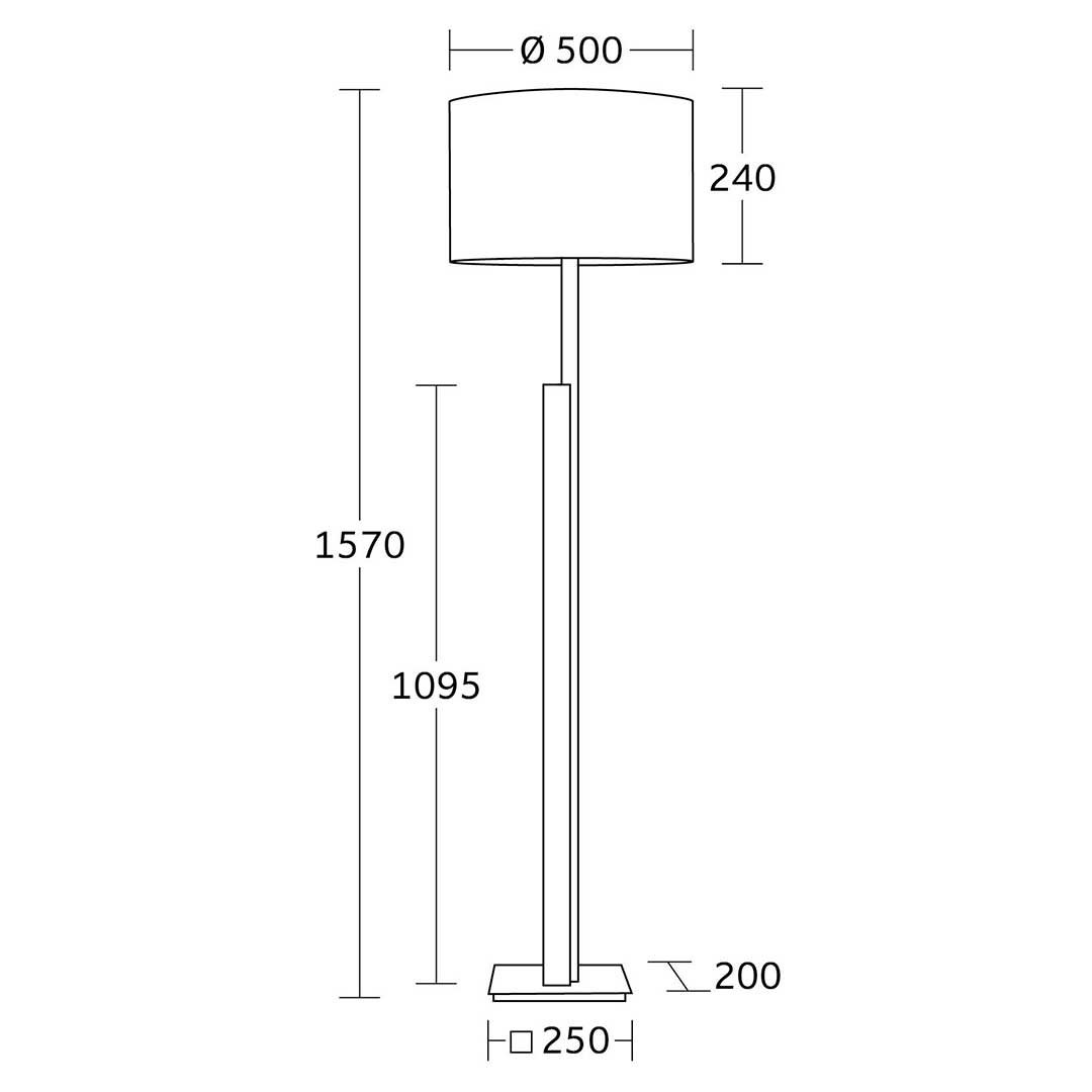 herzblut-buschwerk-arian-stehleuchte-asteiche-e27-schwarzer-schirm image 4