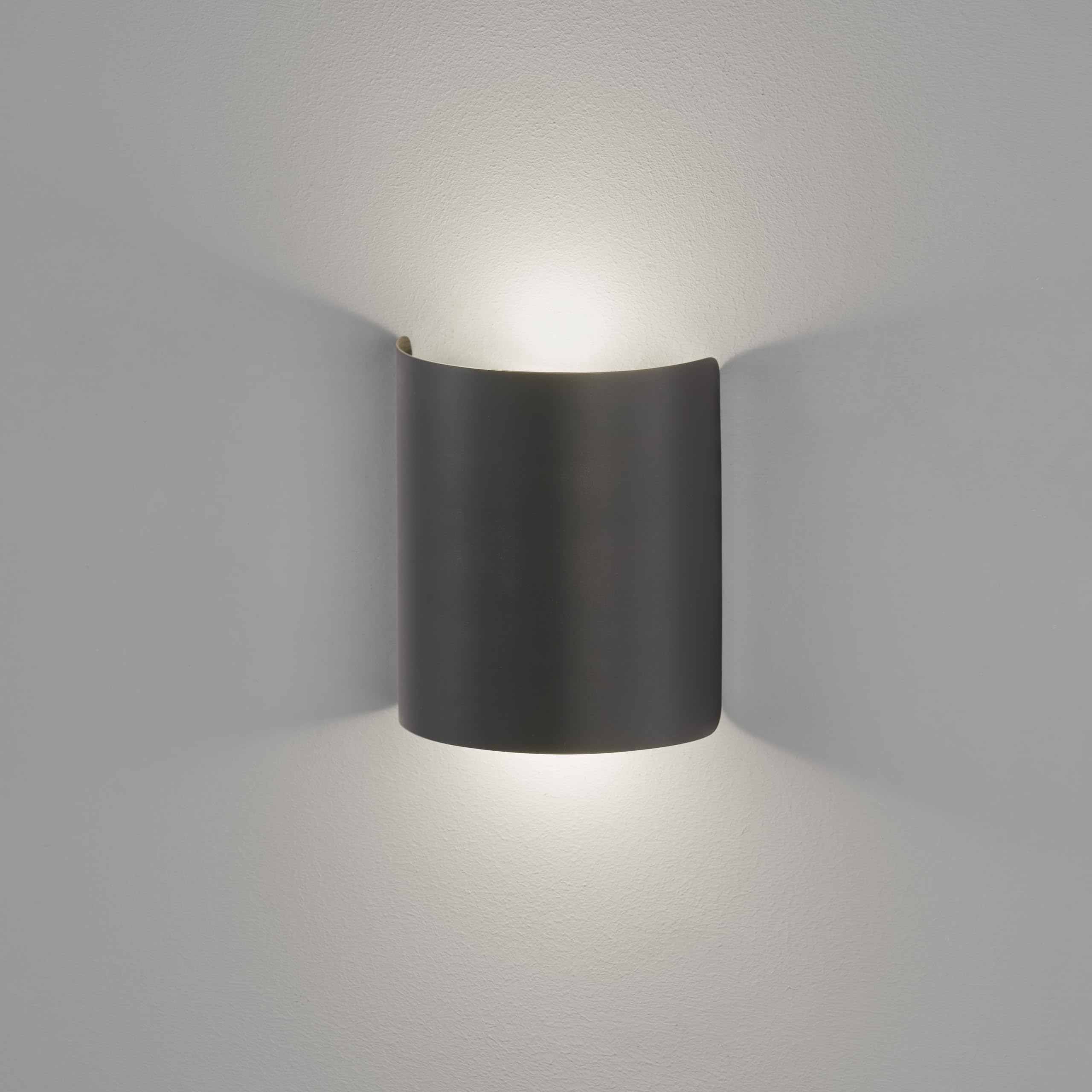 fischer-honsel-halv-wandleuchte-sandschwarz-up-down-2x-led image 2