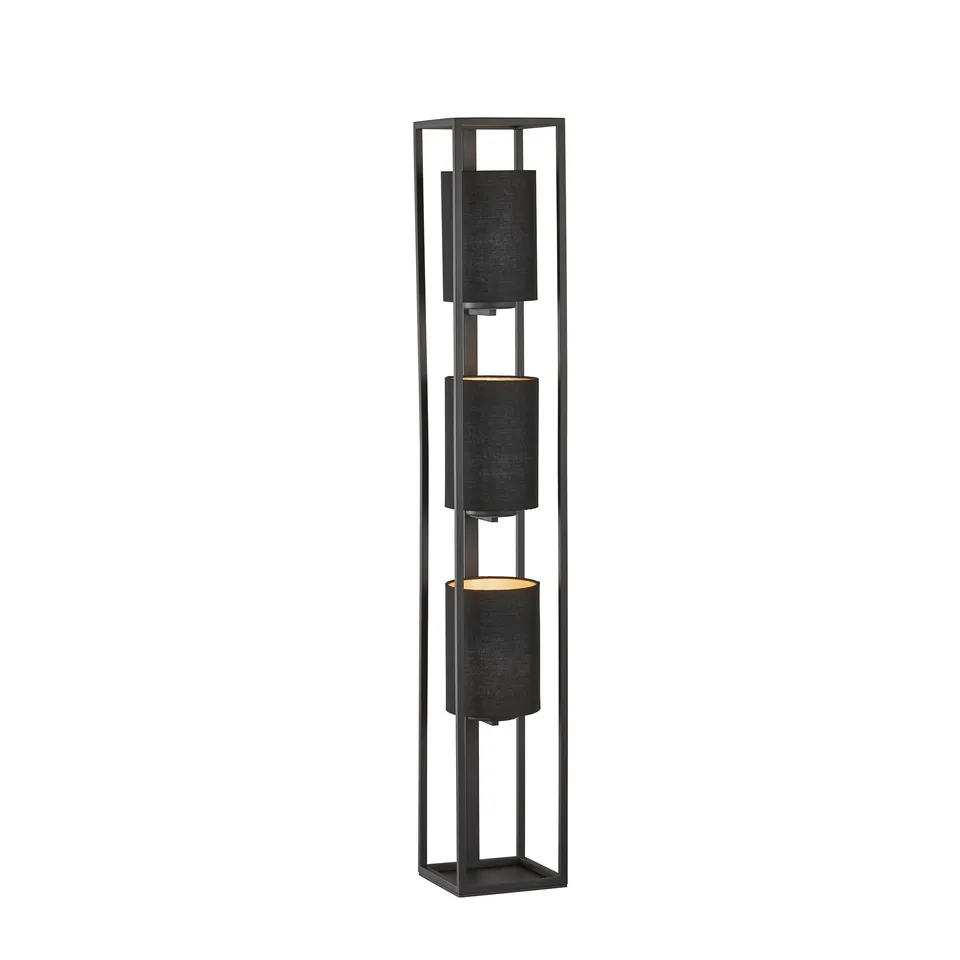 fischer-honsel-spenzer-stehleuchte-sandschwarz-130-cm-e27-stoffschirm image 1