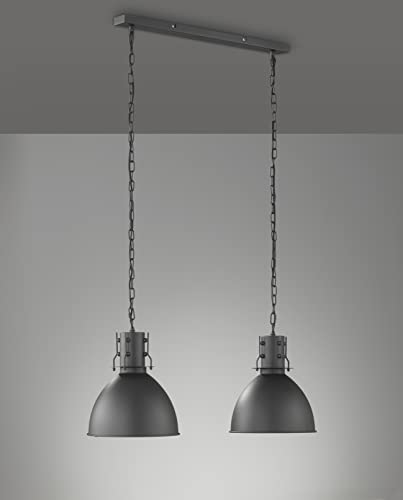 fischer-honsel-london-pendelleuchte-2-flammig-sandschwarz-90x30-cm-e27 image 5